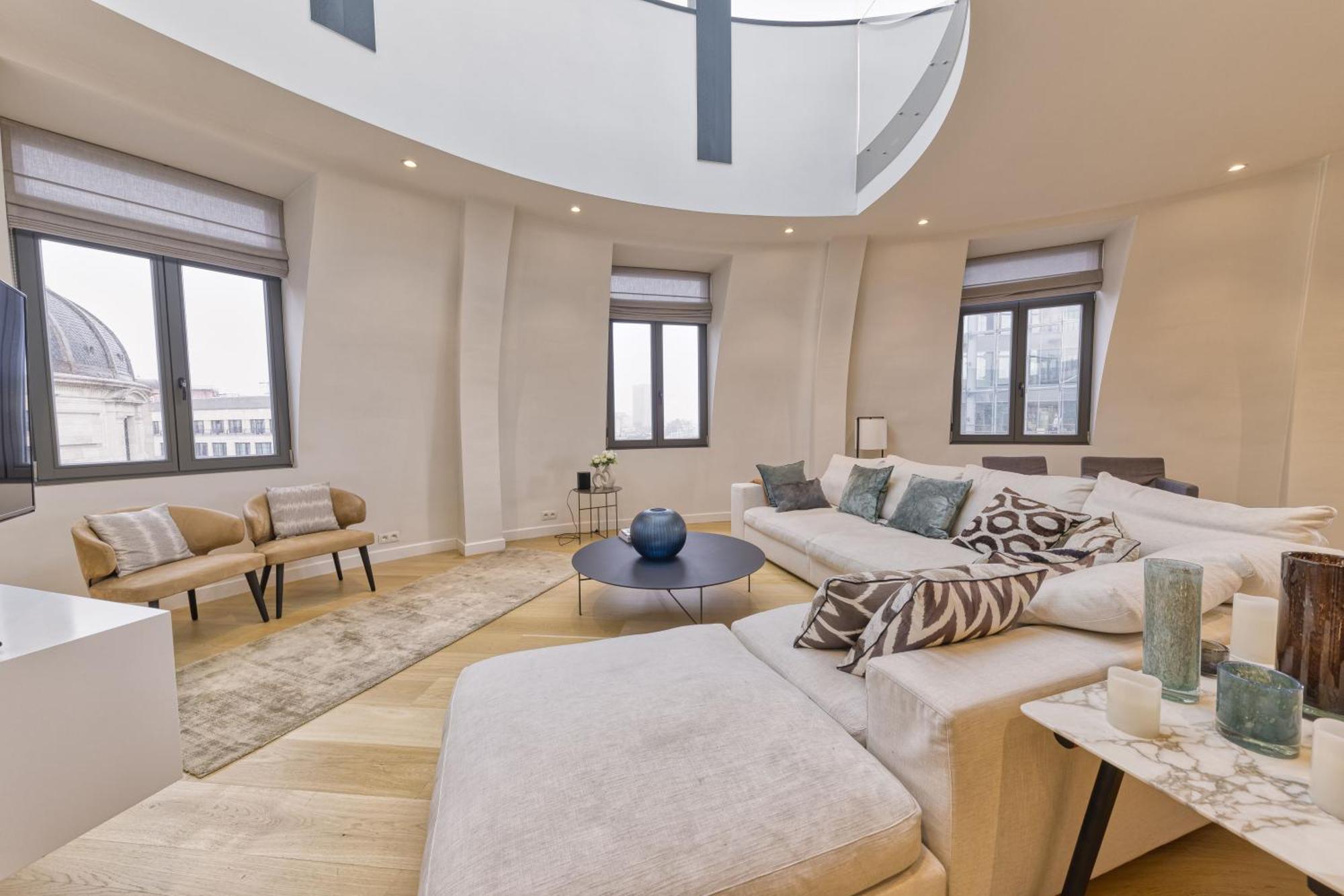 Triplex Penthouse In The City Center Bruksela Zewnętrze zdjęcie