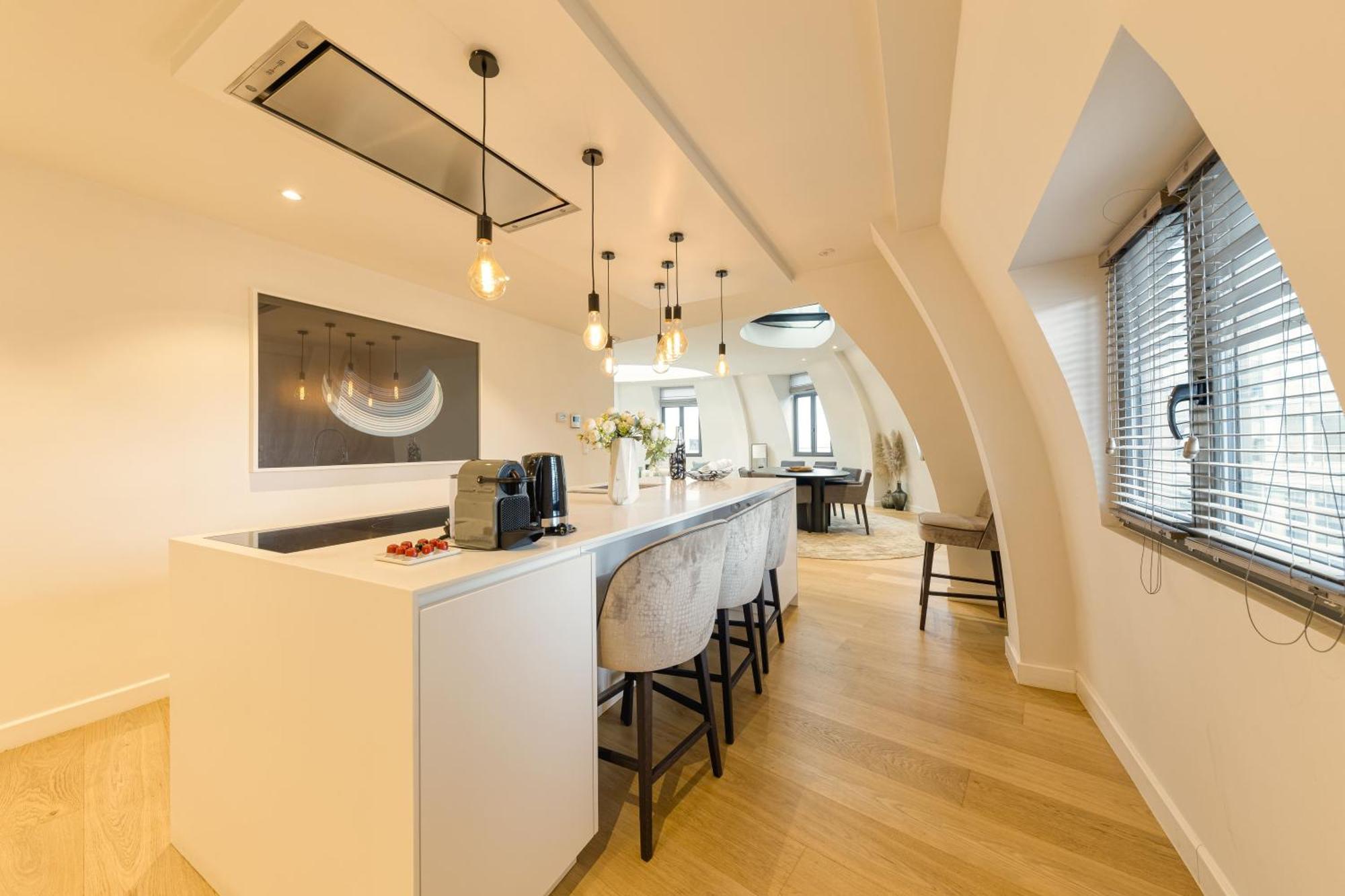 Triplex Penthouse In The City Center Bruksela Zewnętrze zdjęcie